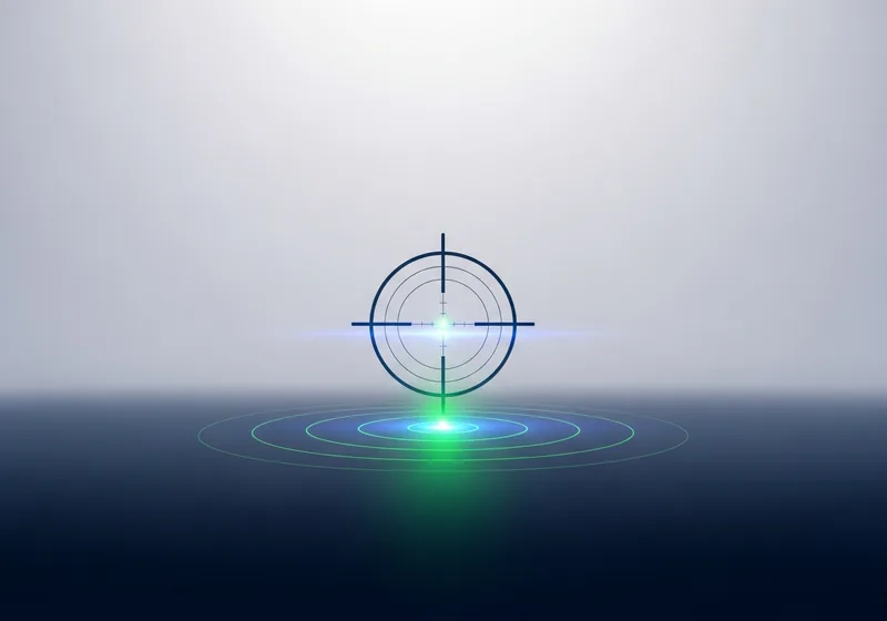Conceptual illustration of image-guided precision placing treatment exactly on target